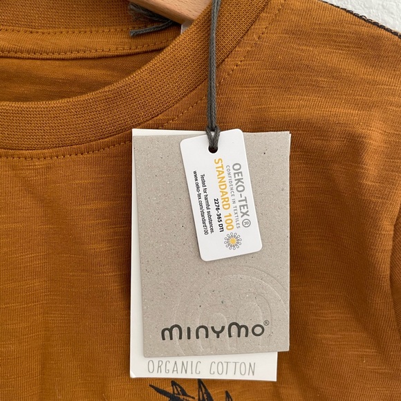 NWT MinyMo 3T Long Sleeve Dinosaur Shirt - Picture 2 of 5